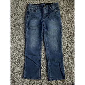 Democracy AB Technology Women's Size 4 Medium Wash Blue Denim Stretch Jeans